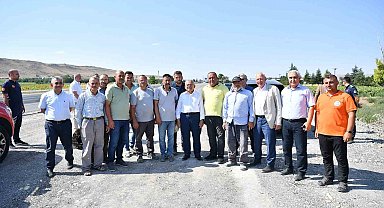 Çiftçi dostu başkanın Yamula patlıcanı üreticisine armağanı hizmete hazır