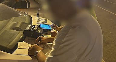Drift atan sürücüye 32 bin TL ceza