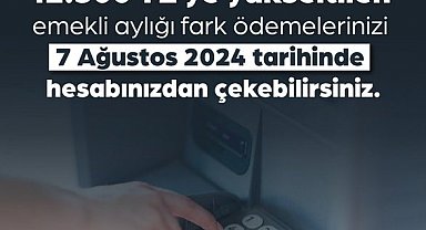 En düşük emekli aylığının fark ödemesi hesaplara yatmaya başladı