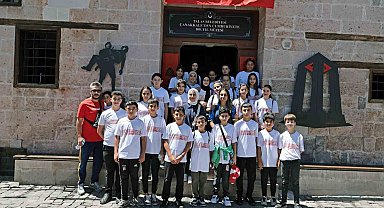 ERVA sporcuları Çanakkale Müzesi'nde