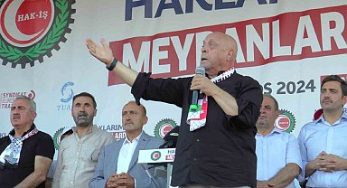 HAK-İŞ Genel Başkanı Arslan: "Türkiye zor günlerden geçiyor fakat hep birlikte aşacağız"