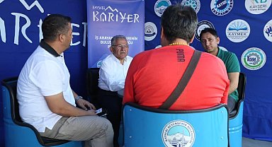 Kayseri Kariyer Merkezi'nde 1 ayda 200'den fazla kişi işe yerleşti