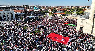 Konya Gazze mitinginde kenetlendi