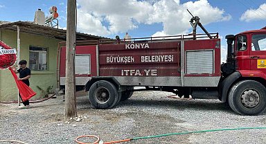 Konya'da düğünde yangın paniği