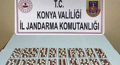 Konya'da jandarmadan uyuşturucu operasyonu