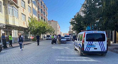 Kulu'da motosiklet ile otomobil çarpıştı: 1 yaralı