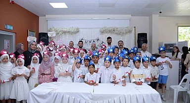 Minikler Kur'an-ı Kerim okudu
