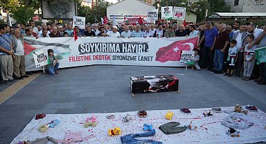 Niğde'de Filistin'e destek yürüyüşü düzenlendi