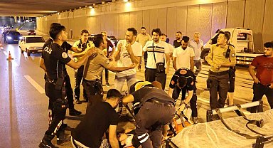 Oğlu kanlar içinde yerde yatan babanın çaresizliği yürekleri dağladı