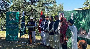 Pakistan Büyükelçiliğinde 78'inci bağımsızlık günü kutlandı