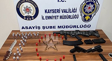 Ruhsatsız silah ve mermi satan şahıs yakalandı