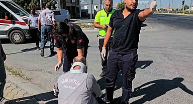 Sağlık görevlisi yaralıyı bırakıp "Çekim yapıyor" diye gazeteciyi polise şikayet etti