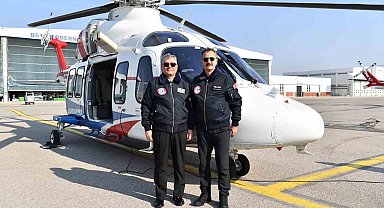Savunma Sanayii Başkanı Görgün, GÖKBEY helikopteri ile tarihi bir uçuş gerçekleştirdi