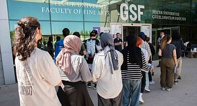 Selçuk Üniversitesi GSF'de Özel Yetenek Sınavları yapıldı