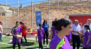 TİKA, Filistin'deki çocukların sportif gelişimini destekliyor
