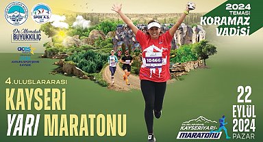 Uluslararası Kayseri Yarı Maratonu'nda 'ücretsiz' halk koşusu kayıtları başladı