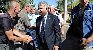 Vali Çelik belde ve köylerde vatandaşlarla bir araya geldi