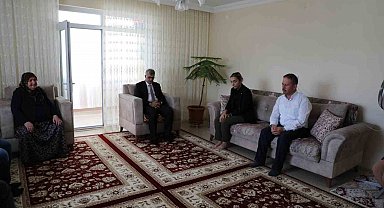 Vali Çelik'ten şehit ailesine taziye ziyareti