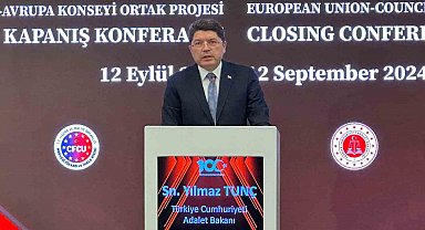 Adalet Bakanı Tunç: " Ankara Cumhuriyet Başsavcılığımız İç Hukuktan Kaynaklanan yetkimizi kullanarak bir soruşturma başlatmış durumda"