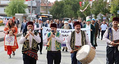 Ahilik Haftası açılışı görsel şölene dönüştü