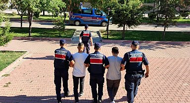 Aksaray'da jandarmadan uyuşturucu operasyonu: 2 tutuklama