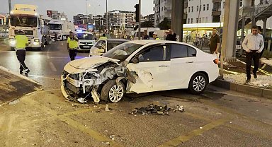 Aksaray'da trafik kazası: 1 ağır yaralı