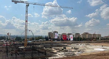 Ankara yeni Adalet Saray'ının temel atma töreni gerçekleştirildi