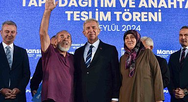 Ankara'da 252 konut için tapu dağıtım ve anahtar teslim töreni düzenlendi