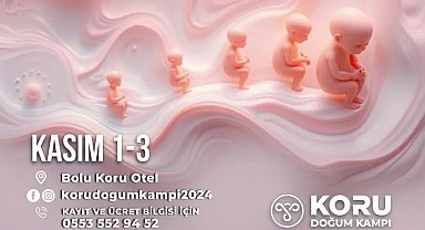 Anne ve baba adaylarına özel 'Koru Doğa Kampı'
