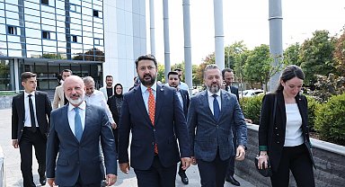 Başkan Çolakbayrakdar, AK Parti Nevşehir Milletvekili Emre Çalışkan'ı ağırladı