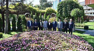 Büyükkılıç'a İslam Kalkınma Bankası Direktörü, Türkiye Direktörü ve Cidde heyetinden ziyaret