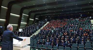 Cumhurbaşkanı Erdoğan: "Türkiye'nin darbe mahsulü olan mevcut anayasadan kurtulma vaktinin çoktan geldiği kanaatindeyiz"