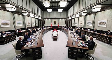 Cumhurbaşkanlığı Kabinesi, Cumhurbaşkanı Recep Tayyip Erdoğan başkanlığında Beştepe'de toplandı.