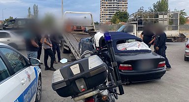 Drift pahalıya patladı: İki sürücüye 64 bin TL para cezası yazıldı