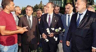 Fatih Erbakan, pamuk tarlasından iktidara seslendi: "Çiftçimizin bu feryadını duyun"