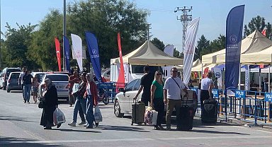 Karaman'da üniversiteli öğrencilerin yurtlara yerleşmeleri devam ediyor