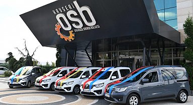 Kayseri OSB araç filosuna 5 yeni hizmet aracı ekledi