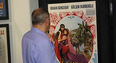 Kayseri'de 'Yeşilçam Nostaljik Film Afişleri Sergisi' açıldı