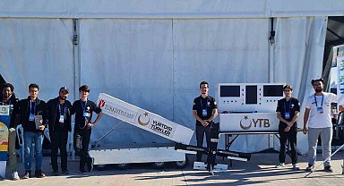 Kayseri'de okuyan yabancı uyruklu öğrencilerin TEKNOFEST başarısı