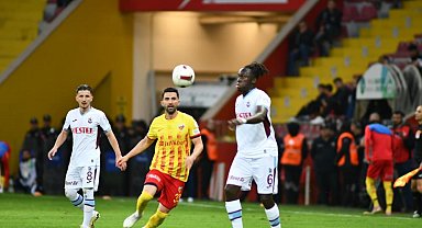 Kayserispor galibiyet için Trabzon'a gitti