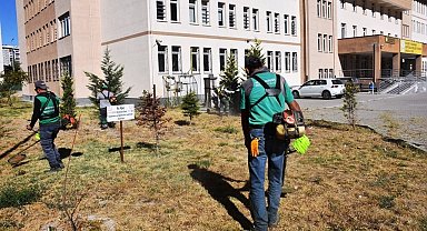 Kocasinan'da okullar öğrenciler için hazırlanıyor