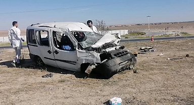Konya'da feci kaza: 2 ölü, 3 yaralı