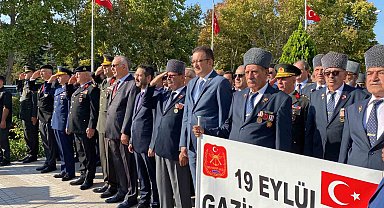 Konya'da Gaziler Günü töreni