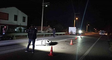 Konya'da motosiklet ile kamyonet çarpıştı: 1 ölü