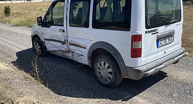 Konya'da trafik kazası: 2 yaralı