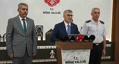Niğde'de İl Güvenlik ve Asayiş Toplantısı yapıldı