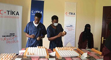 TİKA, Somali'de 'Damızlık Etlik Piliç Üretimi Projesi'ni hayata geçirdi