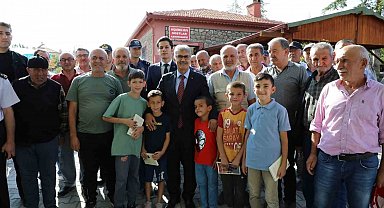 Vali Çelik Akçaören halkı ile bir araya geldi
