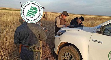 Yasa dışı avcılara ceza yazıldı