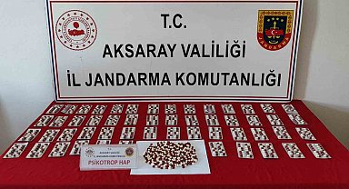 Aksaray'da uyuşturucu hap operasyonu: 1 tutuklama
